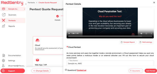 Creating Quote Request11