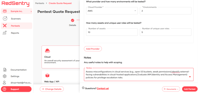 Creating Quote Request12