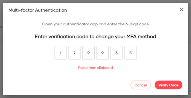 How to change MFA method14