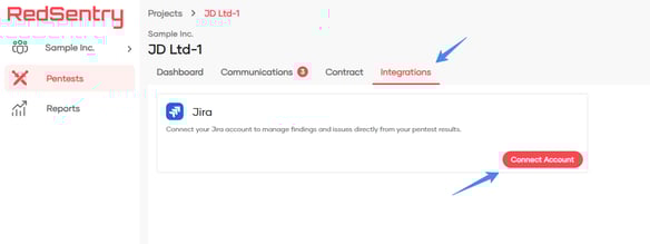 Red Sentry - JIRA Integration1