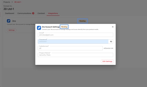 Red Sentry - JIRA Integration3
