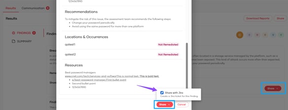 Red Sentry - JIRA Integration6