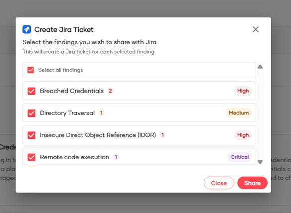 Red Sentry - JIRA Integration8