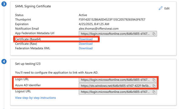 Single Sign On (SSO) - SAML Setup10